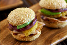 Pineapple-Marinated Grilled Chicken Sliders