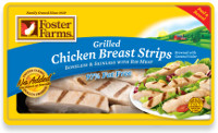 Grilled Chicken Breast Strips