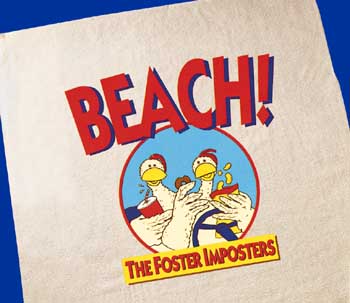 Foster Imposters beach towel