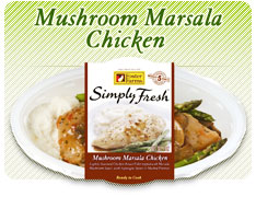 Mushroom Chicken Marsala